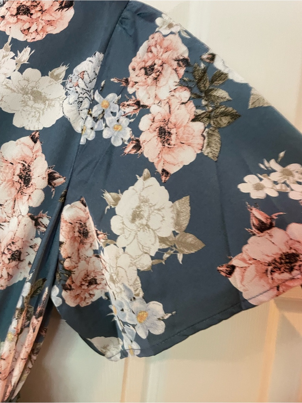 Women’s Baltic Born XL maxi blue floral dress - Picture 5 of 7